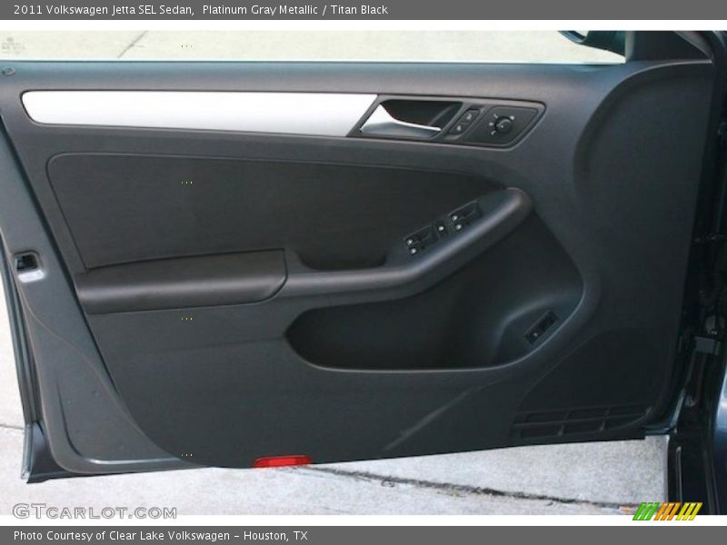 Platinum Gray Metallic / Titan Black 2011 Volkswagen Jetta SEL Sedan