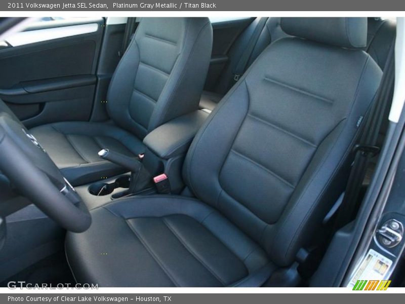 Platinum Gray Metallic / Titan Black 2011 Volkswagen Jetta SEL Sedan