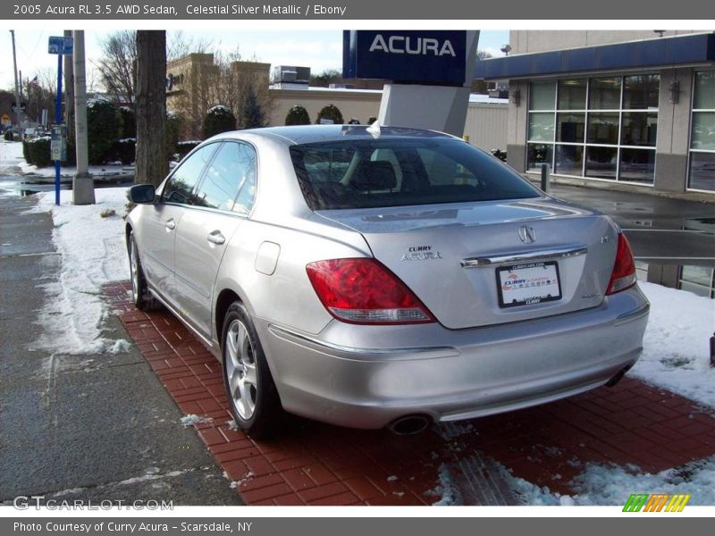 Celestial Silver Metallic / Ebony 2005 Acura RL 3.5 AWD Sedan