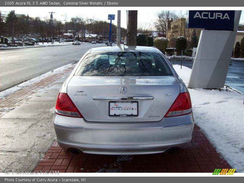 Celestial Silver Metallic / Ebony 2005 Acura RL 3.5 AWD Sedan