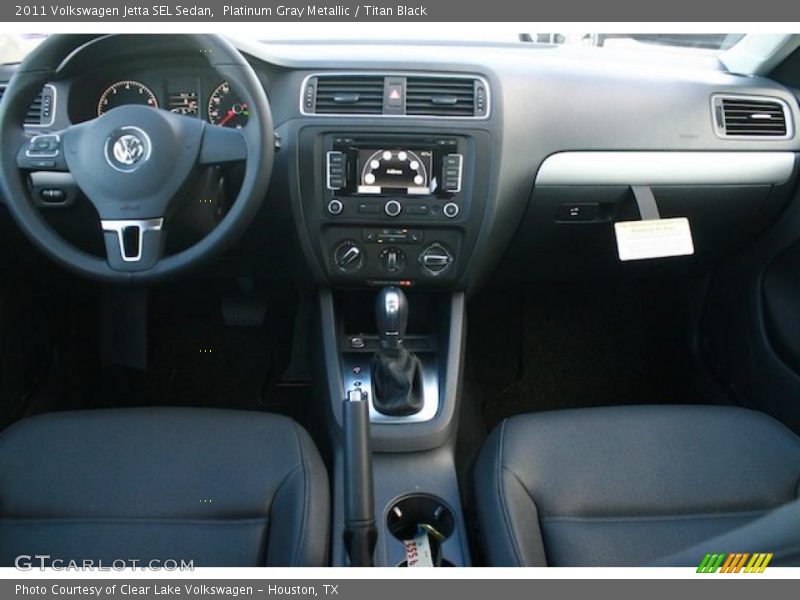 Dashboard of 2011 Jetta SEL Sedan