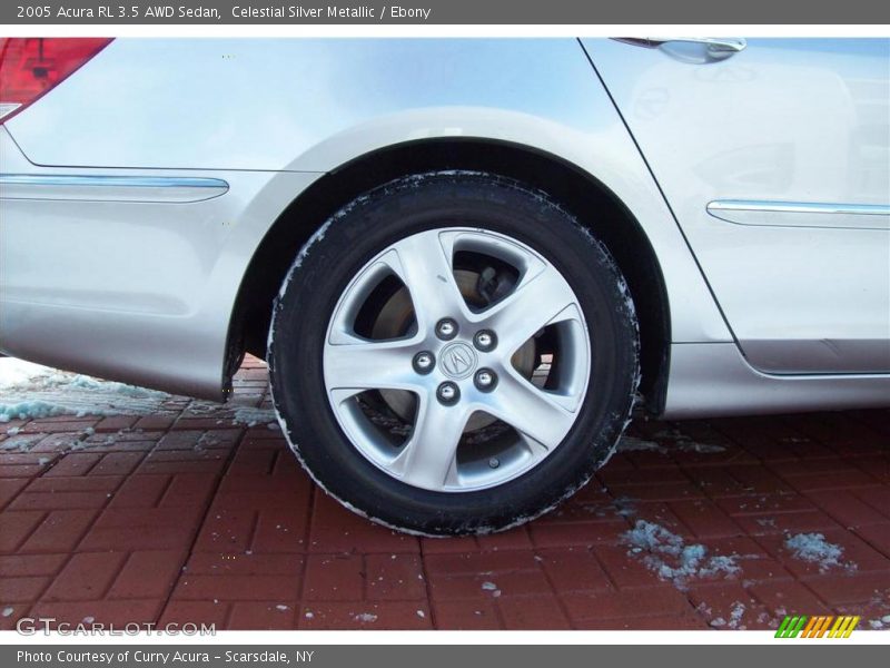 Celestial Silver Metallic / Ebony 2005 Acura RL 3.5 AWD Sedan