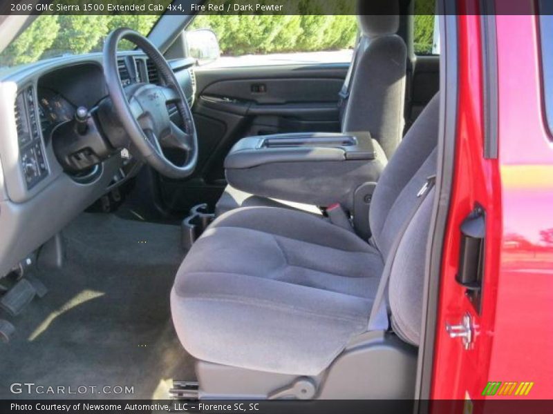 Fire Red / Dark Pewter 2006 GMC Sierra 1500 Extended Cab 4x4