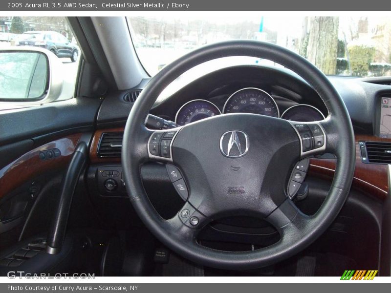 Celestial Silver Metallic / Ebony 2005 Acura RL 3.5 AWD Sedan