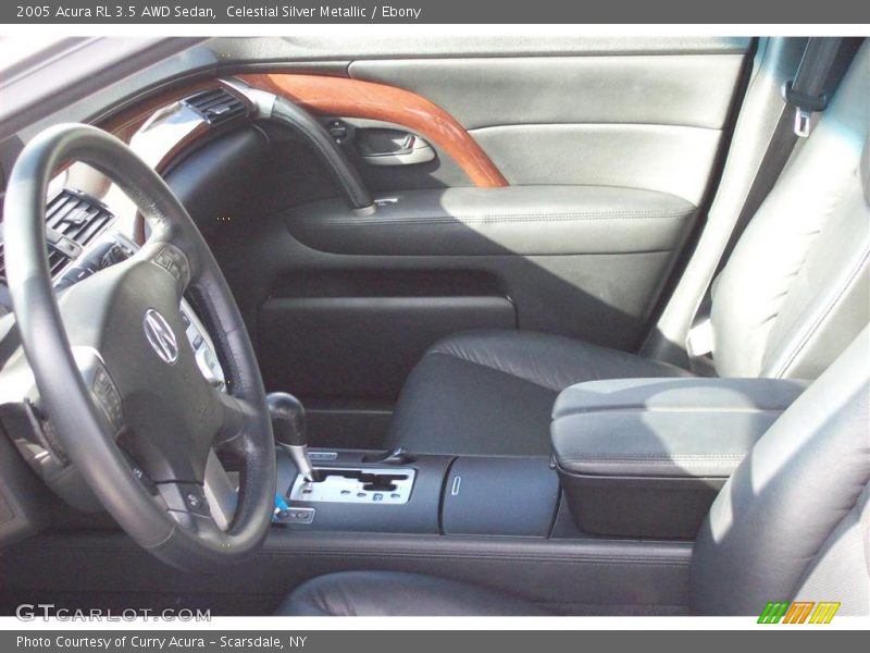 Celestial Silver Metallic / Ebony 2005 Acura RL 3.5 AWD Sedan