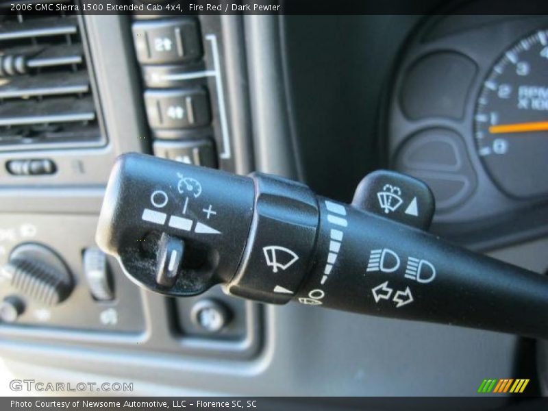 Fire Red / Dark Pewter 2006 GMC Sierra 1500 Extended Cab 4x4