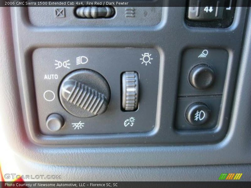 Fire Red / Dark Pewter 2006 GMC Sierra 1500 Extended Cab 4x4