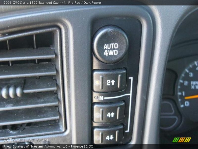 Fire Red / Dark Pewter 2006 GMC Sierra 1500 Extended Cab 4x4