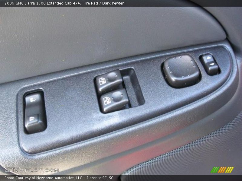 Fire Red / Dark Pewter 2006 GMC Sierra 1500 Extended Cab 4x4
