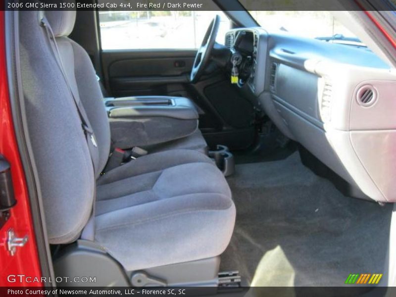 Fire Red / Dark Pewter 2006 GMC Sierra 1500 Extended Cab 4x4