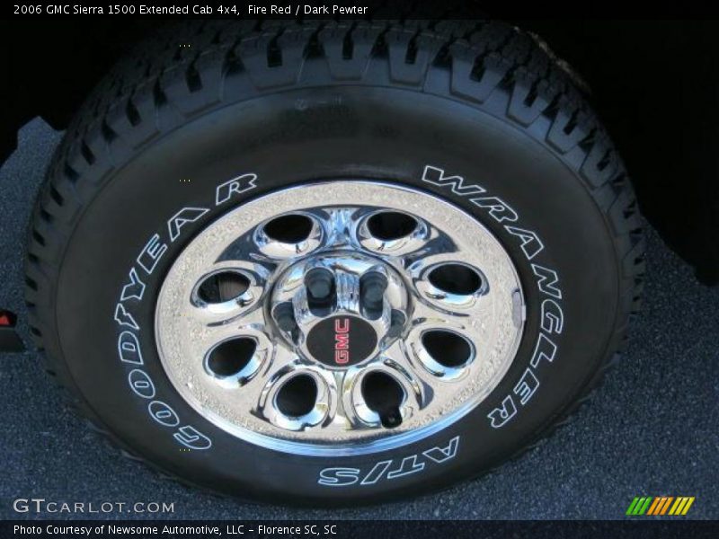 Fire Red / Dark Pewter 2006 GMC Sierra 1500 Extended Cab 4x4