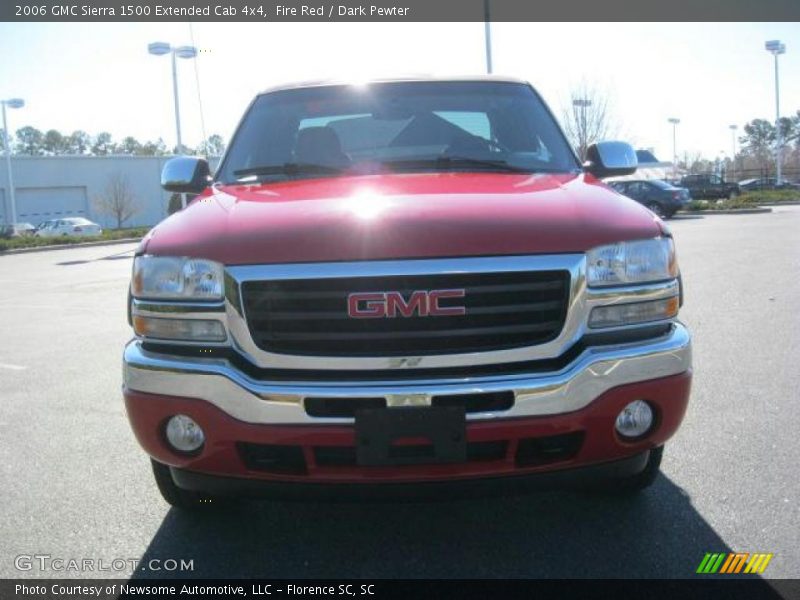 Fire Red / Dark Pewter 2006 GMC Sierra 1500 Extended Cab 4x4