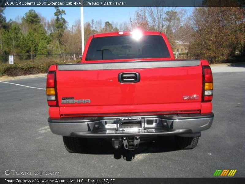 Fire Red / Dark Pewter 2006 GMC Sierra 1500 Extended Cab 4x4