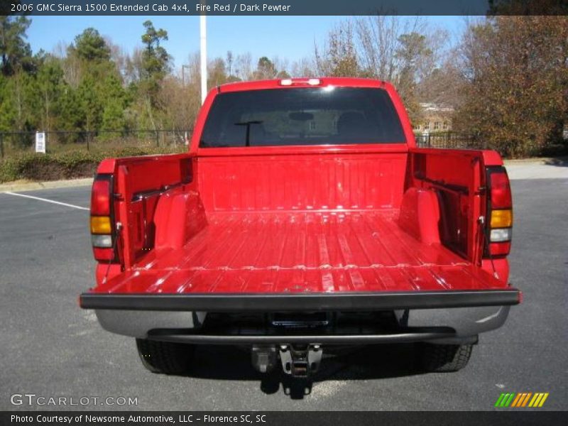 Fire Red / Dark Pewter 2006 GMC Sierra 1500 Extended Cab 4x4