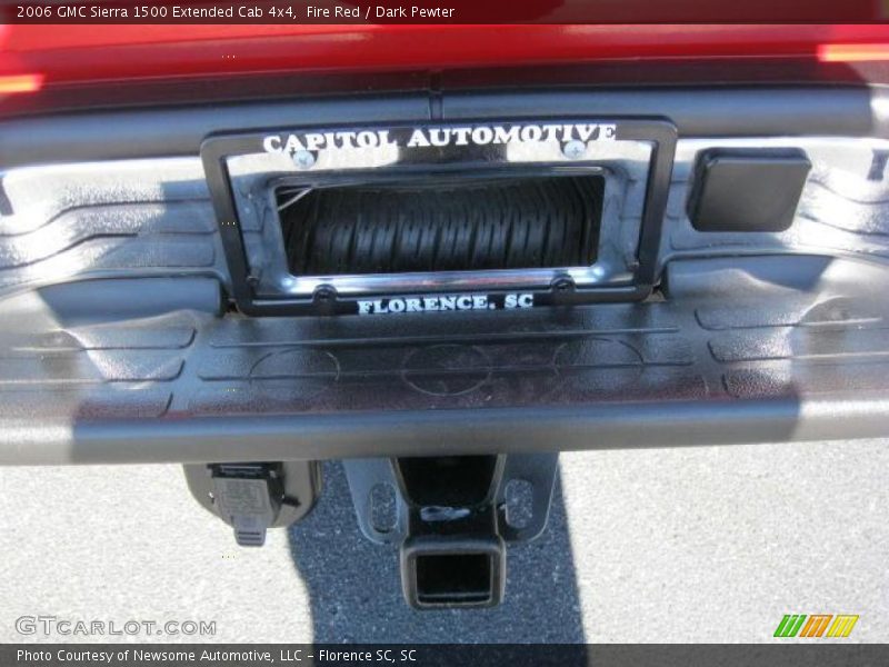 Fire Red / Dark Pewter 2006 GMC Sierra 1500 Extended Cab 4x4