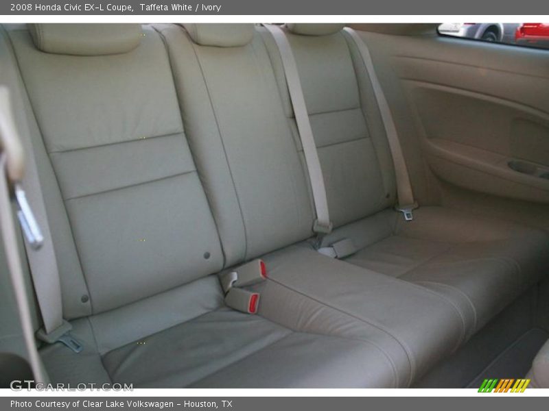 Taffeta White / Ivory 2008 Honda Civic EX-L Coupe