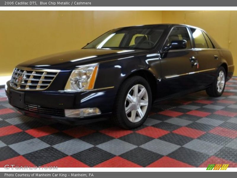 Blue Chip Metallic / Cashmere 2006 Cadillac DTS