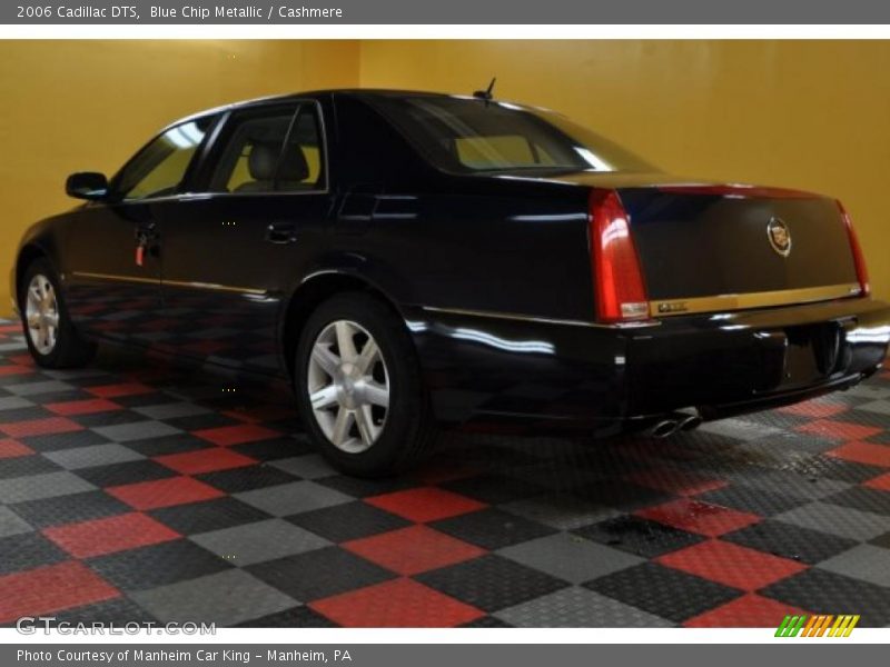 Blue Chip Metallic / Cashmere 2006 Cadillac DTS