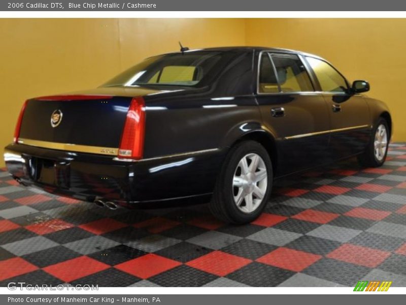Blue Chip Metallic / Cashmere 2006 Cadillac DTS