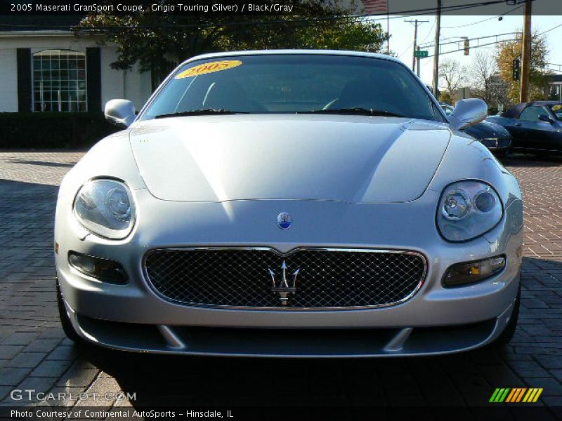 Grigio Touring (Silver) / Black/Gray 2005 Maserati GranSport Coupe