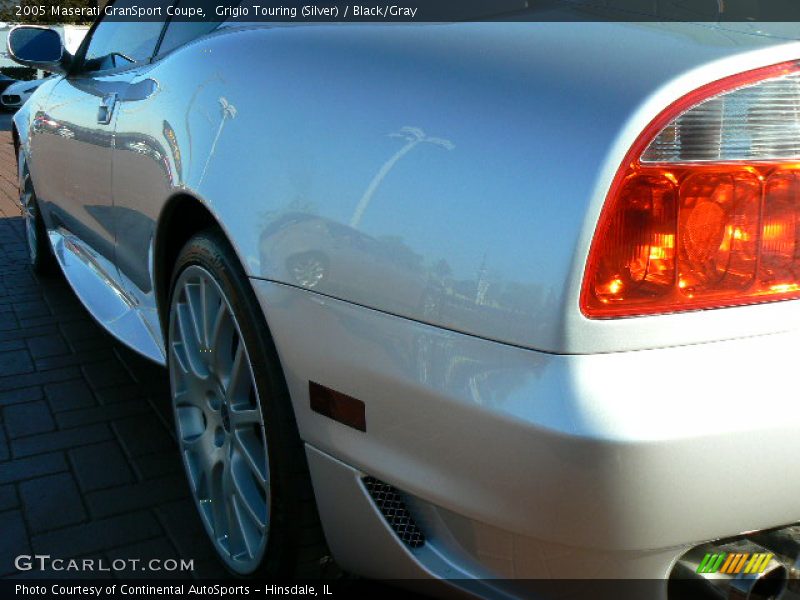 Grigio Touring (Silver) / Black/Gray 2005 Maserati GranSport Coupe