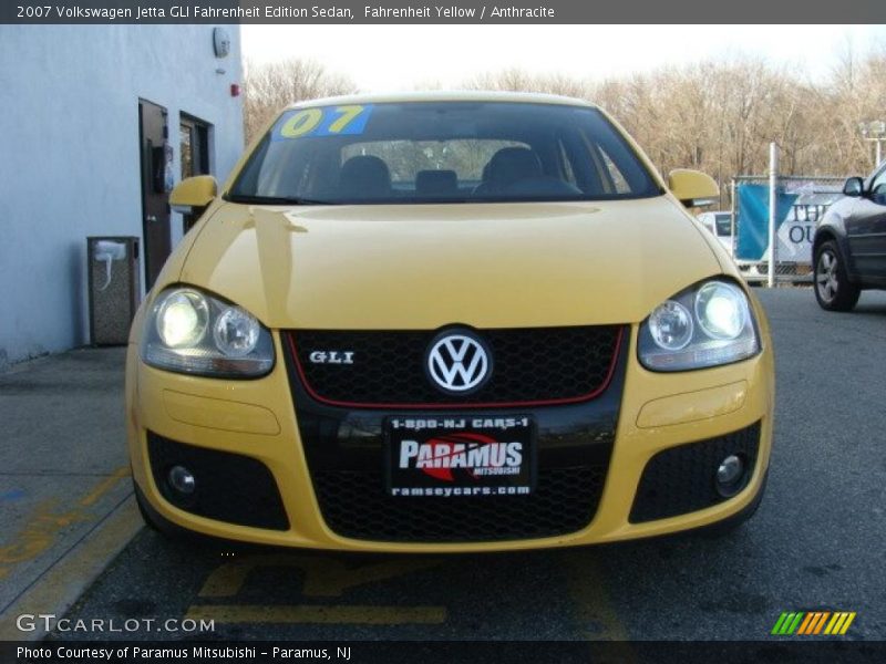Fahrenheit Yellow / Anthracite 2007 Volkswagen Jetta GLI Fahrenheit Edition Sedan