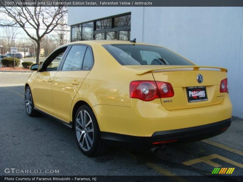 Fahrenheit Yellow / Anthracite 2007 Volkswagen Jetta GLI Fahrenheit Edition Sedan