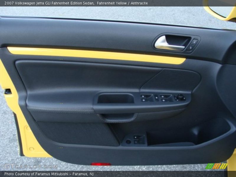 Door Panel of 2007 Jetta GLI Fahrenheit Edition Sedan