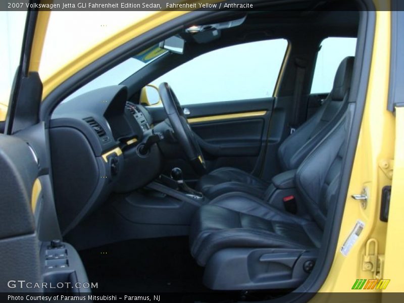  2007 Jetta GLI Fahrenheit Edition Sedan Anthracite Interior