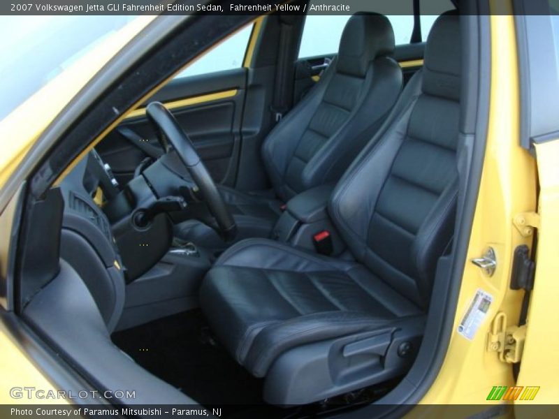  2007 Jetta GLI Fahrenheit Edition Sedan Anthracite Interior
