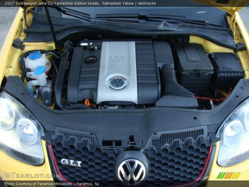  2007 Jetta GLI Fahrenheit Edition Sedan Engine - 2.0 Liter Turbocharged DOHC 16-Valve 4 Cylinder