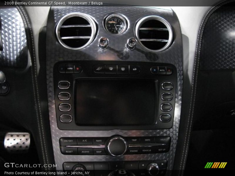 Controls of 2008 Continental GT Speed