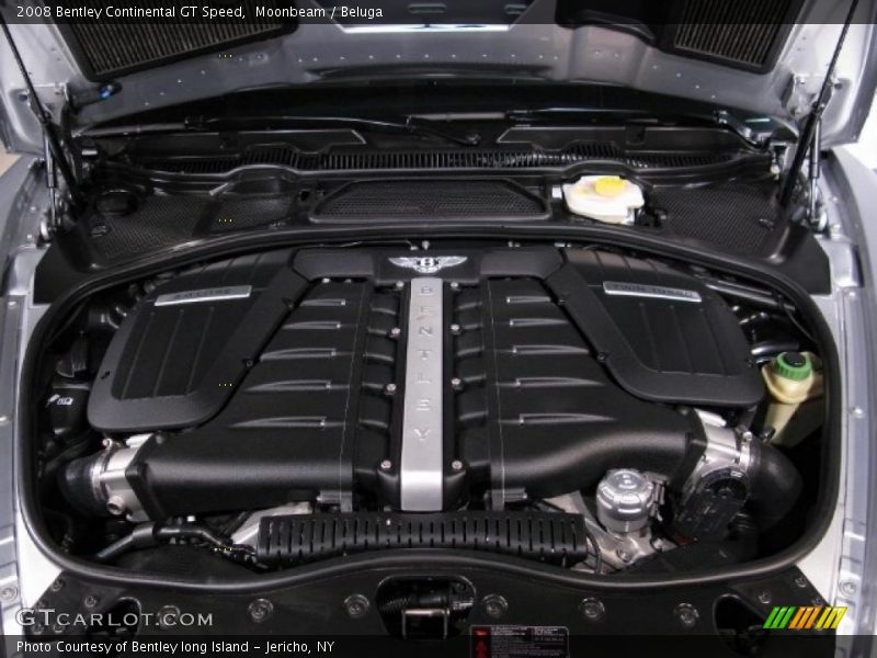  2008 Continental GT Speed Engine - 6.0L Twin-Turbocharged DOHC 48V VVT W12