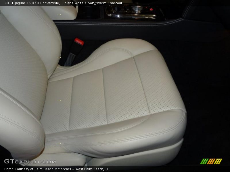  2011 XK XKR Convertible Ivory/Warm Charcoal Interior