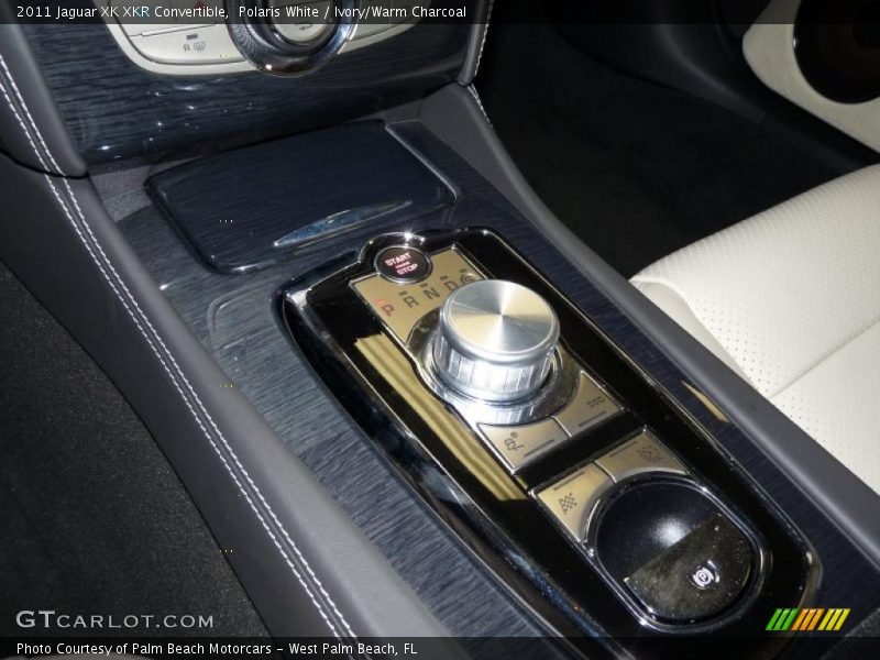 Controls of 2011 XK XKR Convertible