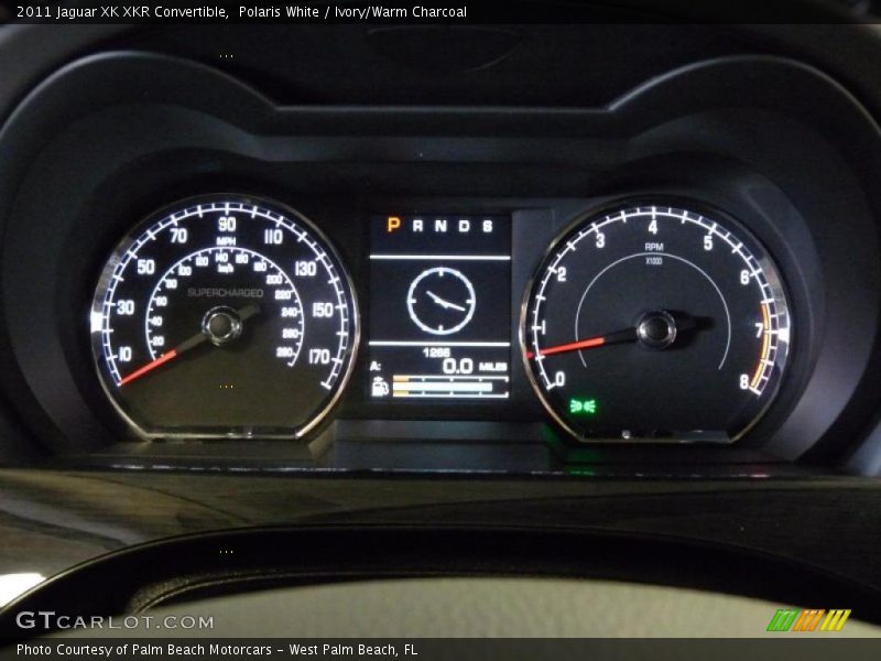  2011 XK XKR Convertible XKR Convertible Gauges