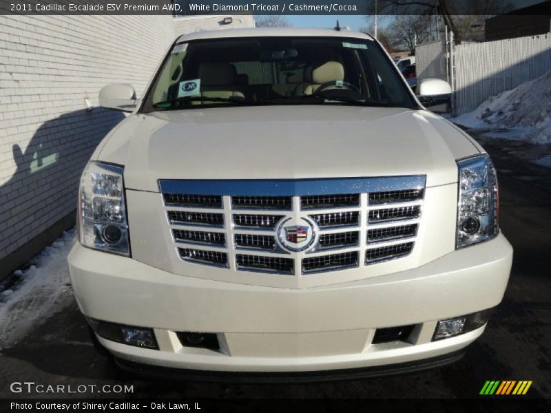  2011 Escalade ESV Premium AWD White Diamond Tricoat