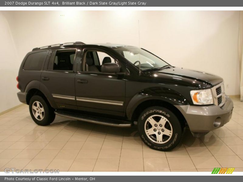 Brilliant Black / Dark Slate Gray/Light Slate Gray 2007 Dodge Durango SLT 4x4