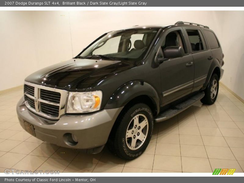 Brilliant Black / Dark Slate Gray/Light Slate Gray 2007 Dodge Durango SLT 4x4