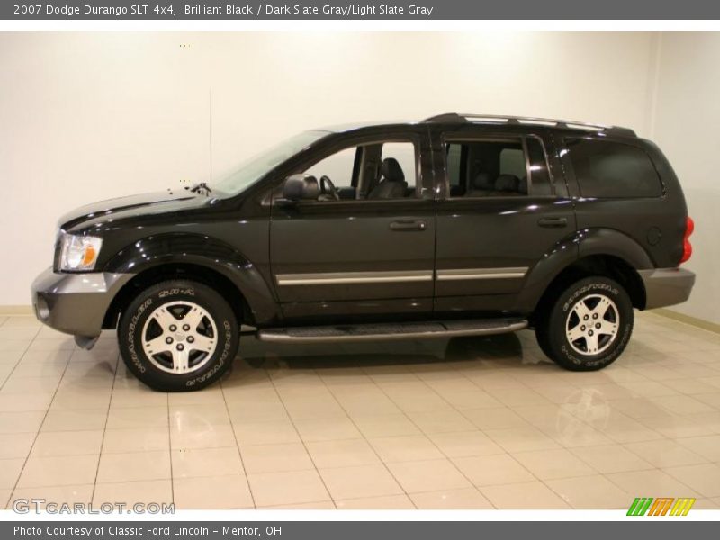 Brilliant Black / Dark Slate Gray/Light Slate Gray 2007 Dodge Durango SLT 4x4