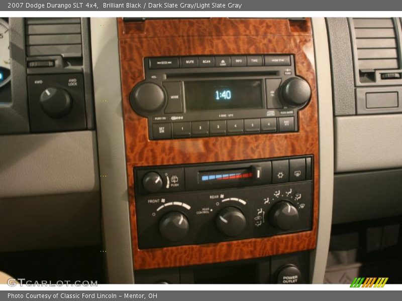 Brilliant Black / Dark Slate Gray/Light Slate Gray 2007 Dodge Durango SLT 4x4