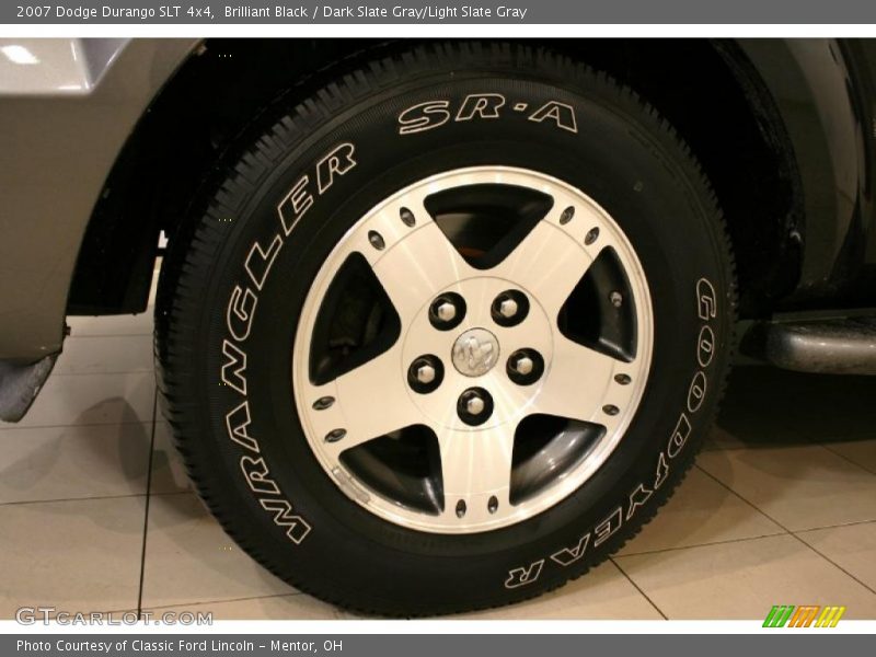 Brilliant Black / Dark Slate Gray/Light Slate Gray 2007 Dodge Durango SLT 4x4