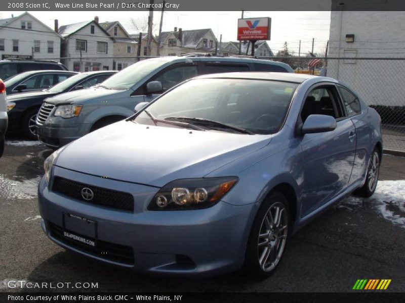 Wave Line Blue Pearl / Dark Charcoal Gray 2008 Scion tC
