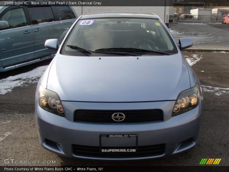 Wave Line Blue Pearl / Dark Charcoal Gray 2008 Scion tC
