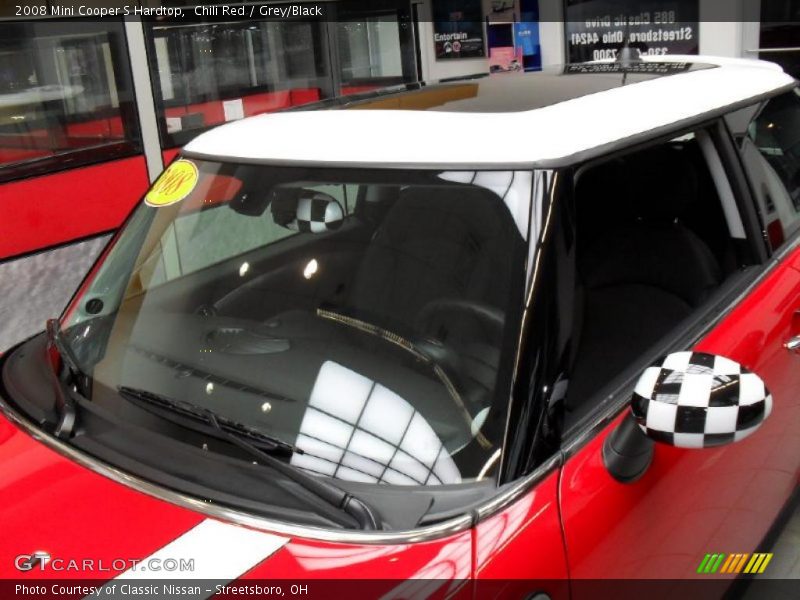 Chili Red / Grey/Black 2008 Mini Cooper S Hardtop
