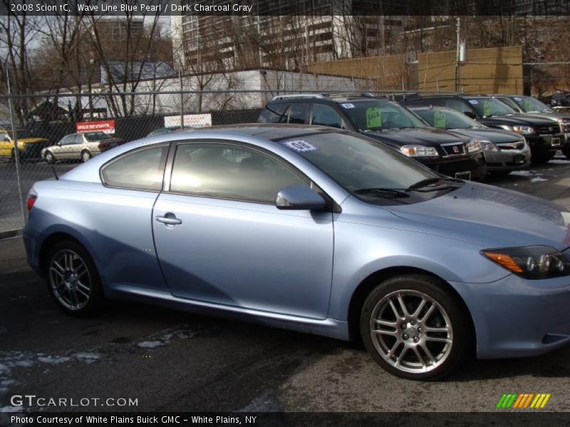 Wave Line Blue Pearl / Dark Charcoal Gray 2008 Scion tC