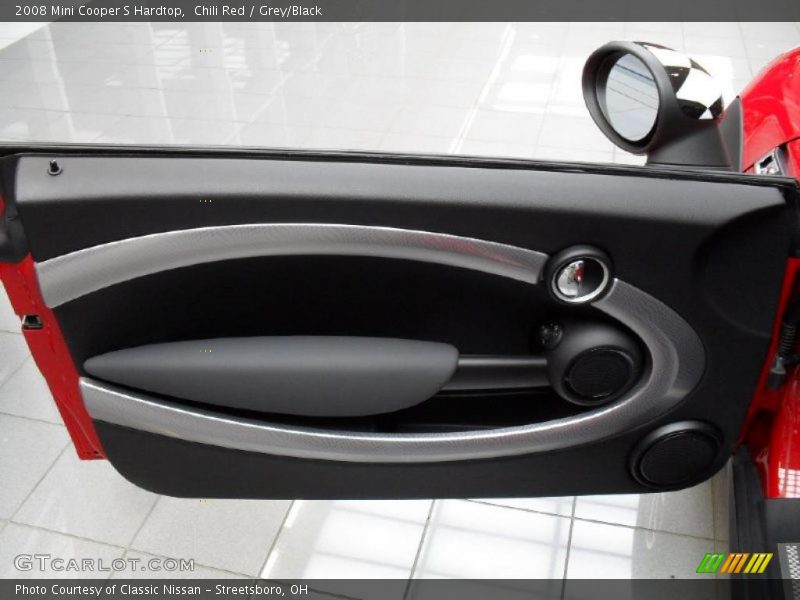 Chili Red / Grey/Black 2008 Mini Cooper S Hardtop