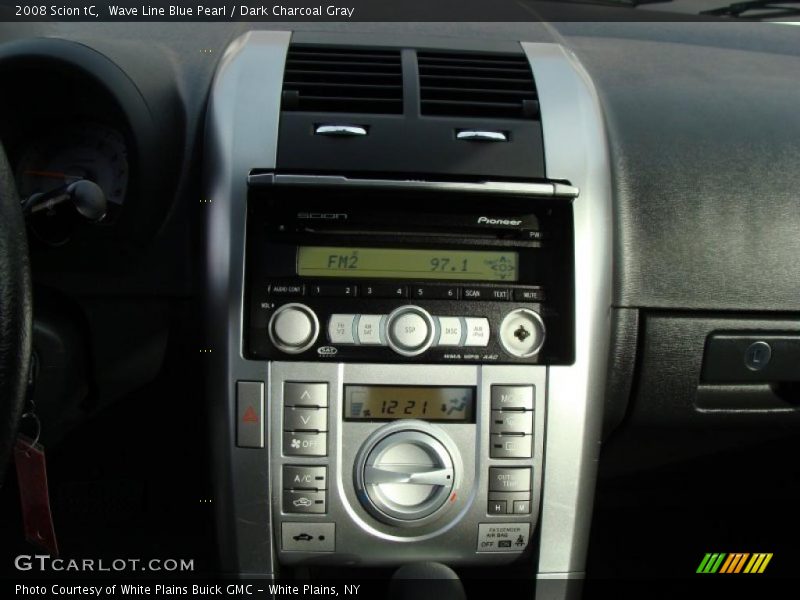Wave Line Blue Pearl / Dark Charcoal Gray 2008 Scion tC