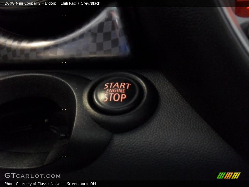 Chili Red / Grey/Black 2008 Mini Cooper S Hardtop