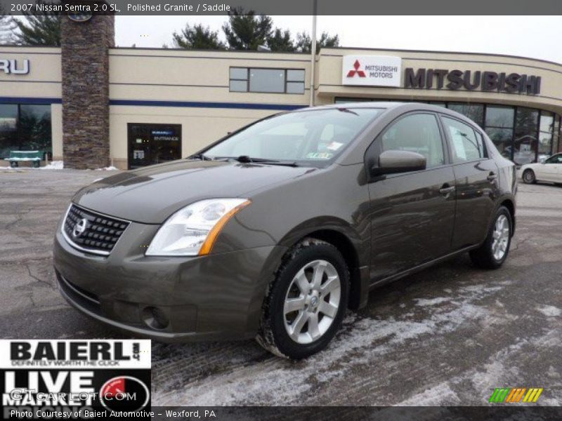 Polished Granite / Saddle 2007 Nissan Sentra 2.0 SL